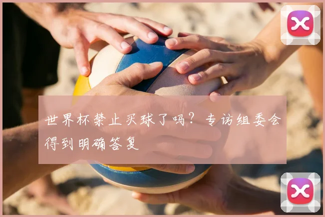 世界杯禁止买球了吗?专访组委会得到明确答复
